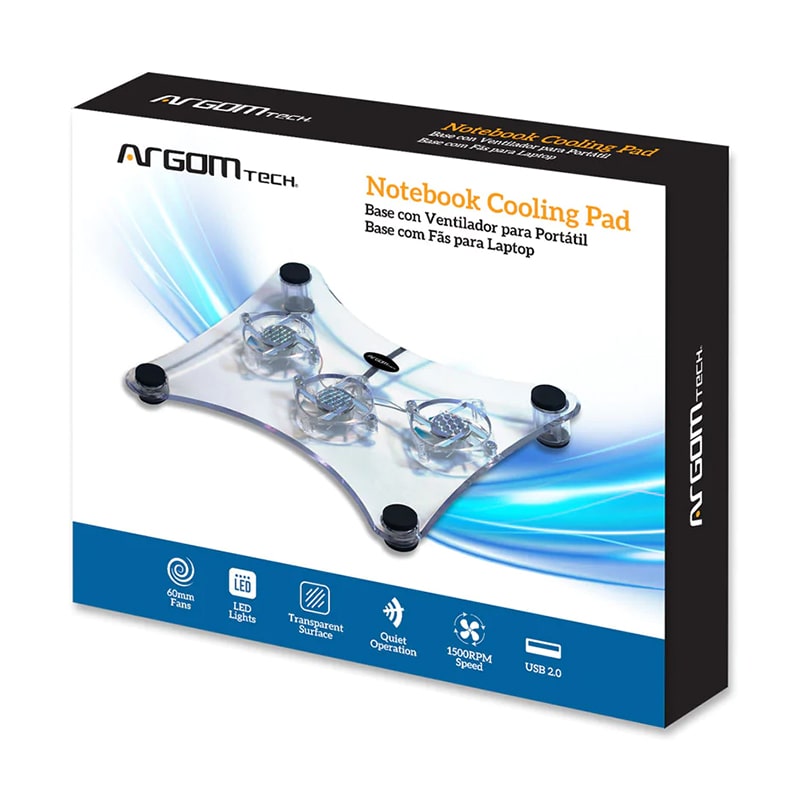 Ventilador para Notebook Argom ARG-CF-0639 USB