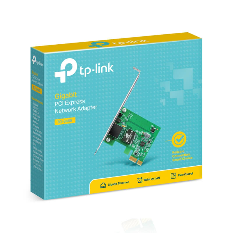 Tarjeta de Red TP-Link TG-3468 PCIe Gigabit RJ45