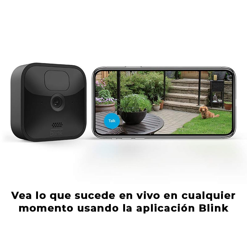 Cámara Inteligente Blink Outdoor Inalámbrica HD 1080p + Sync Module 3-Pack