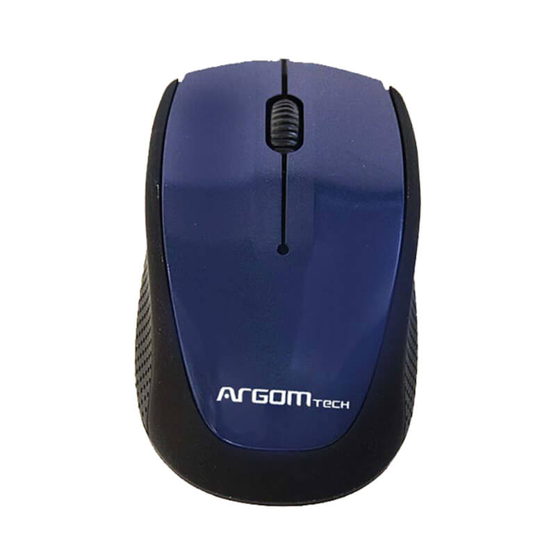 Mouse Alámbrico Argom MS14 3D Óptico 800DPI Azul