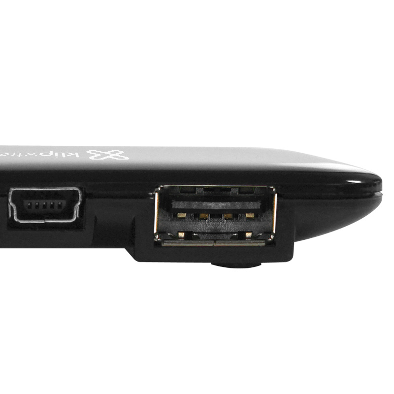 Hub Klip Xtreme de 4 Puertos USB 2.0 Negro