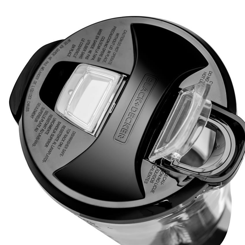 Licuadora Black&Decker Durapro de 10 Velocidades con Vaso Plastico Morado