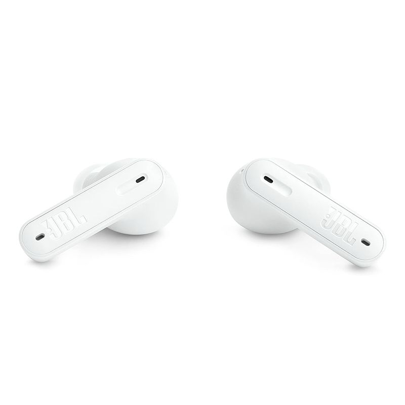 Audífonos Bluetooth JBL Tune Beam in-ear con Micrófono Blanco