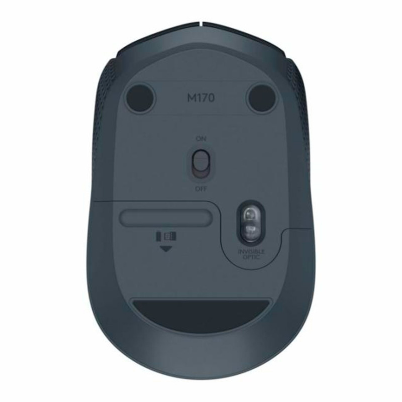 Mouse Inalámbrico Logitech M170 Óptico 1000DPI Gris