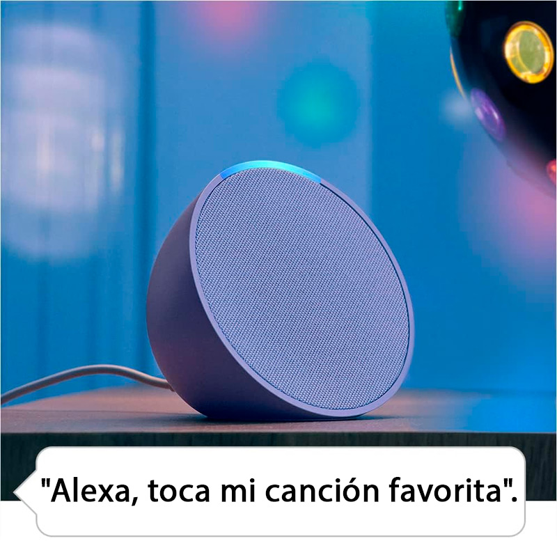 Bocina Amazon Echo Pop Smart Negro Con Alexa