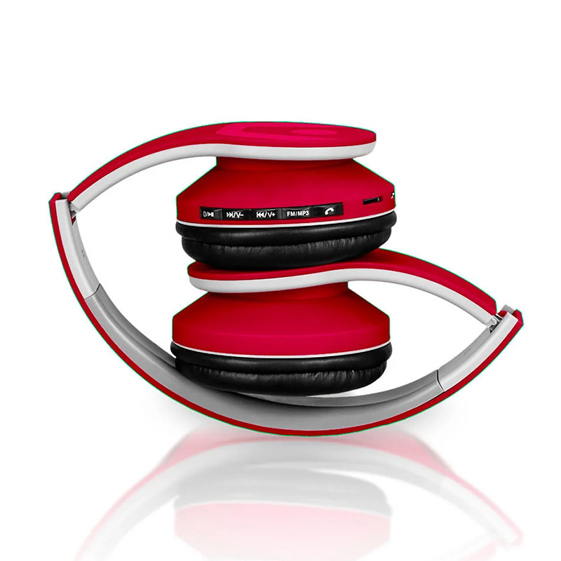 Audifonos Argom Bluetooth tipo Headset Ultimate Sound Vibe Rojo