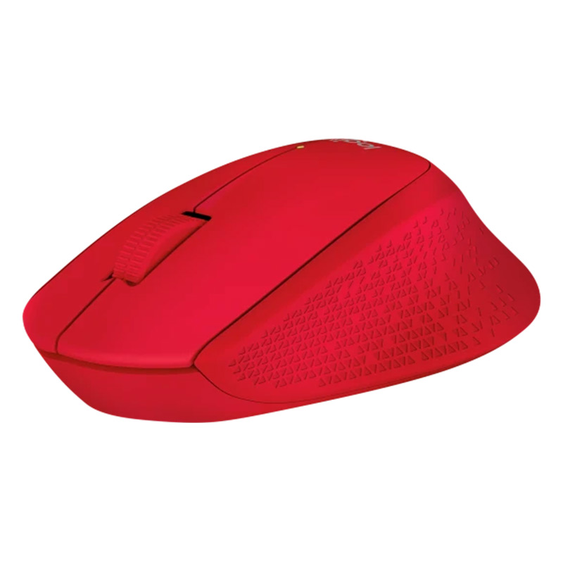 Mouse Inalámbrico Logitech M280 Óptico 1000DPI Rojo