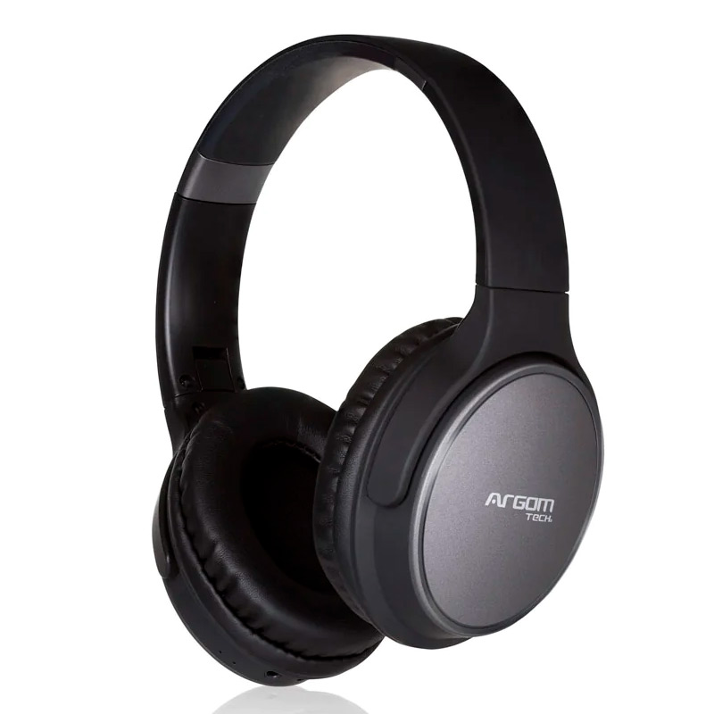 Audífonos Argom Bluetooth Tipo Headset Ultimate Sound Comfort Pro con Micrófono Negro