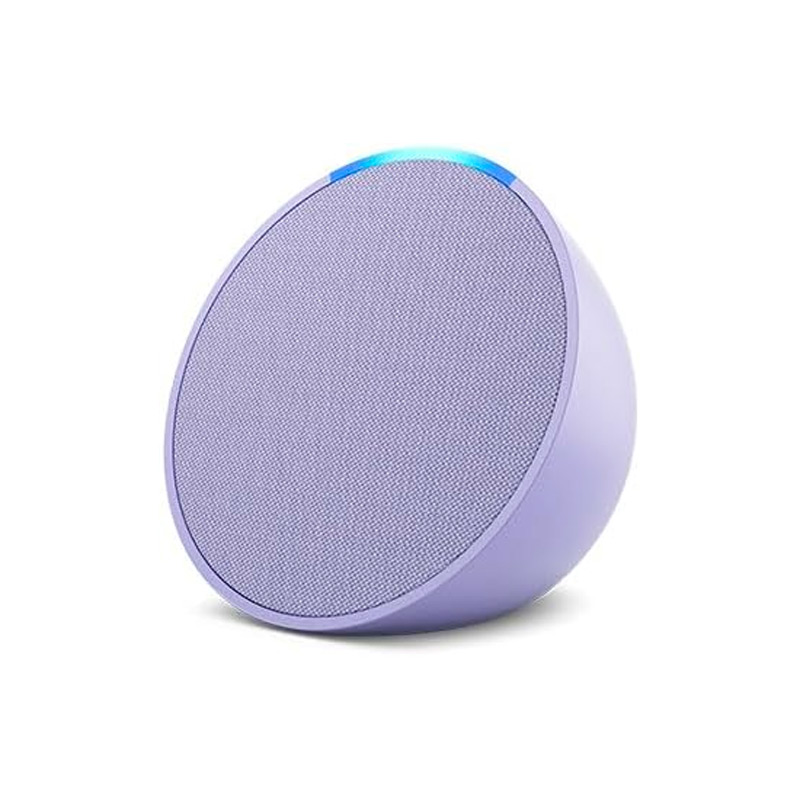 Bocina Inteligente Amazon Echo Pop Smart Lavanda Con Alexa