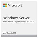 Licencia de Windows Server Remote Desktop Services CAL 2022 por Usuario CSP Perpetuo