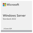 Licencia de Windows Server Standard 2022 2 Cores CSP Perpetuo
