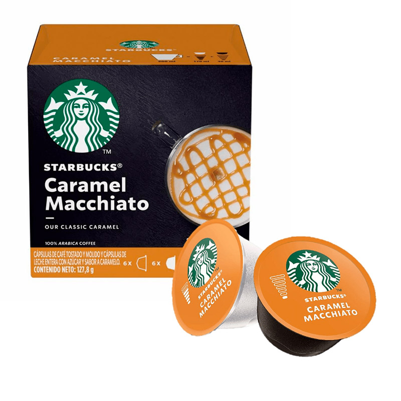 Cápsulas Starbucks Caramel Macchiato Nescafé Dolce | eHogar.com