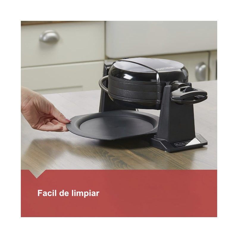 Waflera Doble Plato Black&Decker