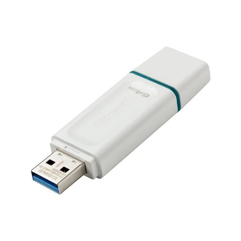 Memoria USB Kingston 64GB DataTraveler Exodia Blanca