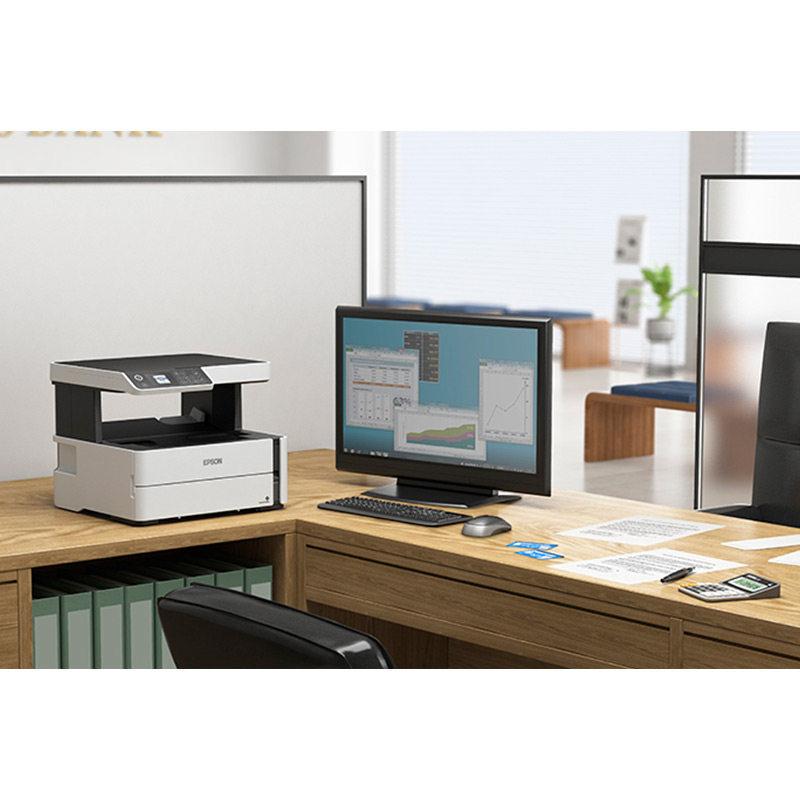 Impresora Epson Inyeccion Multifuncional M2170 EcoTank Monocromatica Wi-Fi