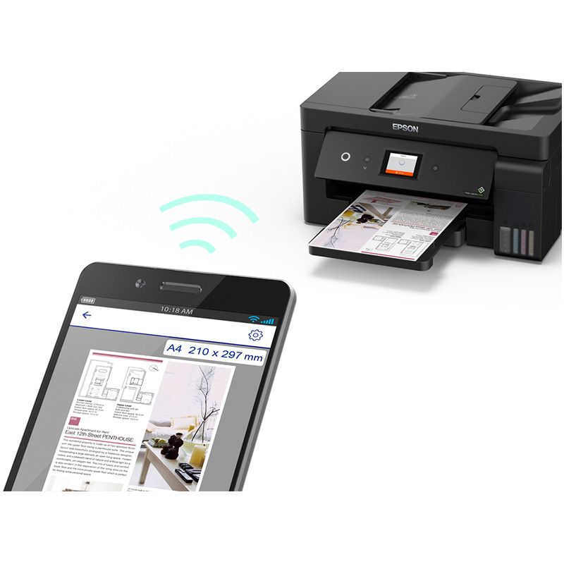 Impresora Epson Inyeccion Multifuncional L14150 EcoTank 4 en 1 Wi-Fi