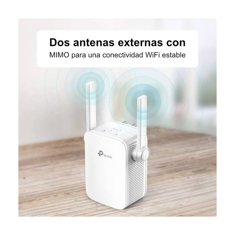 Extensor Wi-Fi TP-Link TL-WA855RE 300Mbps antenas exteriores