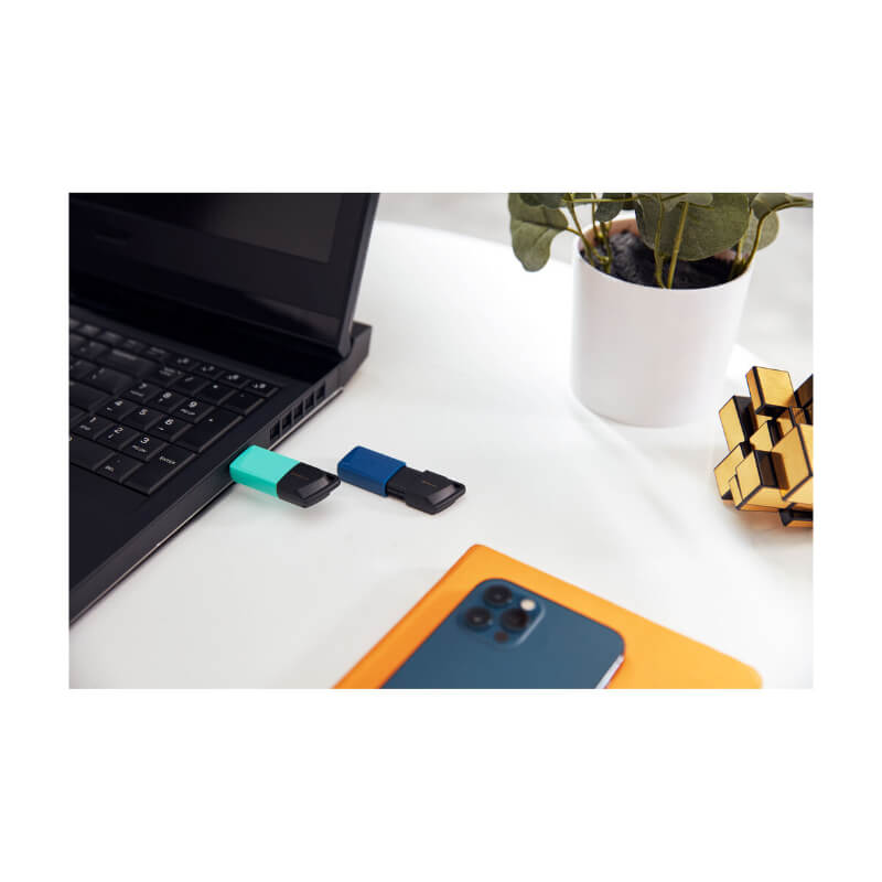 Memoria USB Kingston 64GB DataTraveler Exodia M Azul