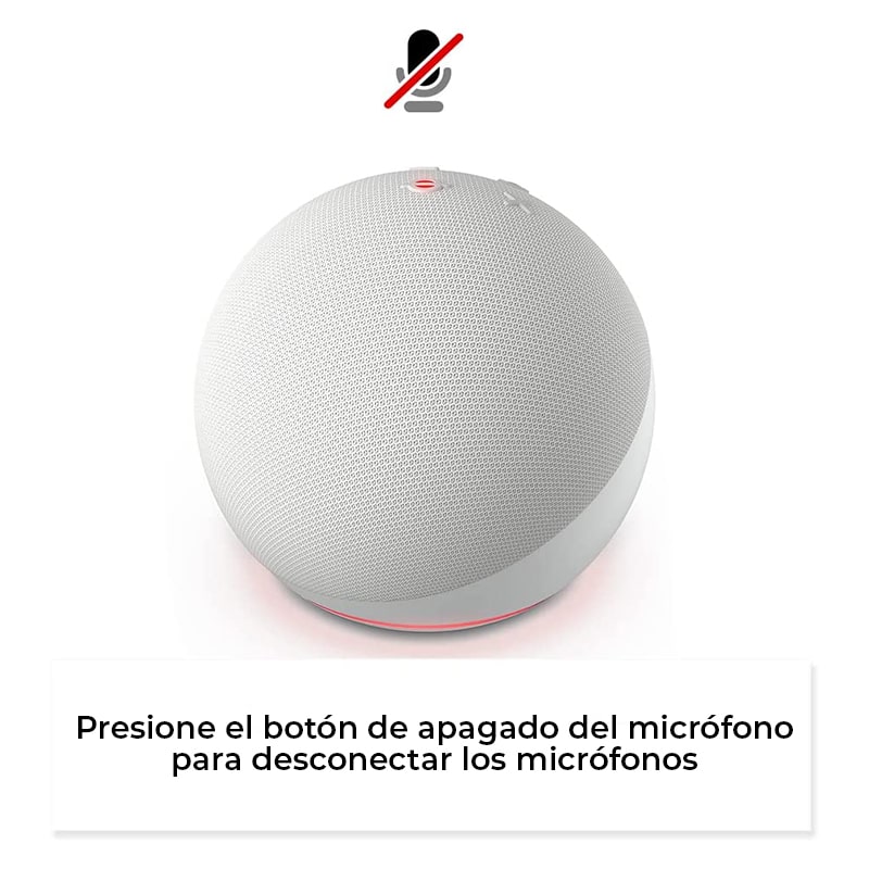 Bocina Inteligente Amazon Echo Dot (5th Gen, 2022) Negro con Alexa