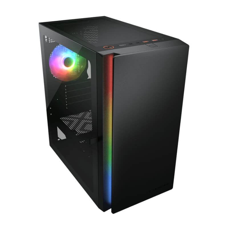 Case Gaming Cougar Purity RGB Vidrio Templado Media Torre Micro ATX (Sin Fuente)