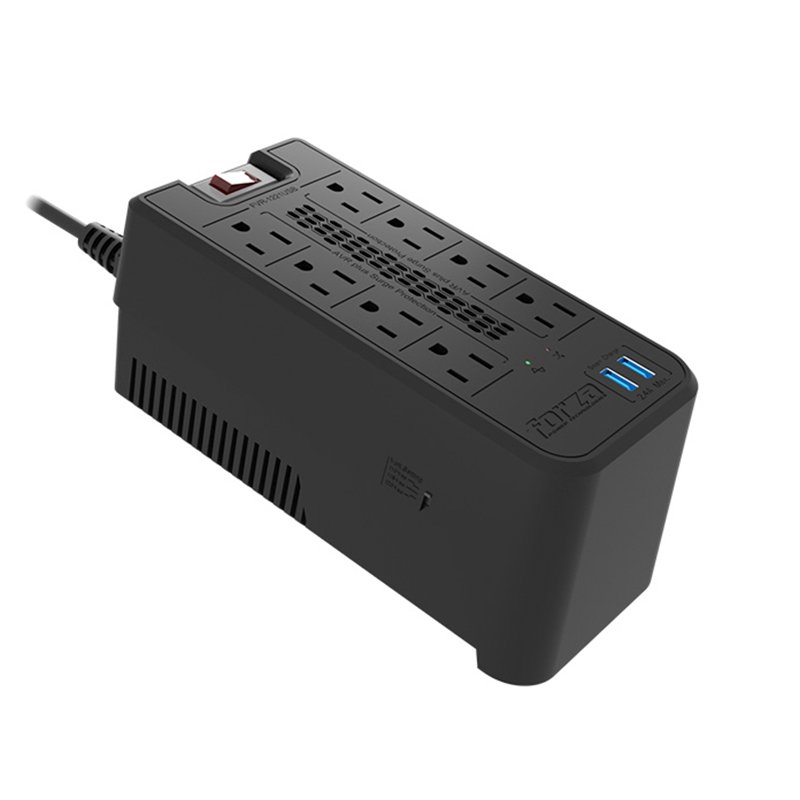 Regulador de Voltaje Forza 1200VA/600W FVR-1221USB