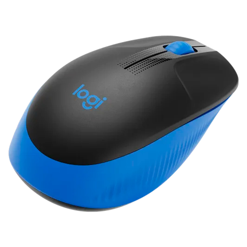 Mouse Inalámbrico Logitech M190 1000DPI Negro/Azul