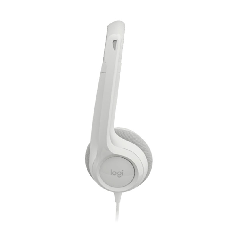 Audifonos tipo Headset Logitech H390 USB con Micrófono Blanco