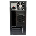 Case AON Tech-Tower 250 Media Torre Micro-ATX Negro (Con Fuente)