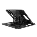 Base para Notebook UnnoTekno 17" con 8 Niveles de Inclinación + Soporte para el móvil