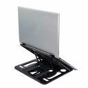 Base para Notebook UnnoTekno 17" con 8 Niveles de Inclinación + Soporte para el móvil