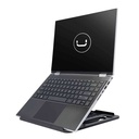 Base para Notebook UnnoTekno 17" con 8 Niveles de Inclinación + Soporte para el móvil