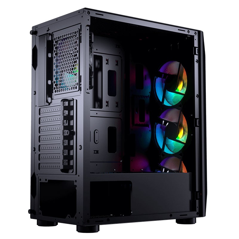 Case Gaming Cougar MX410 Mesh-G RGB Micro-ATX (Sin Fuente)