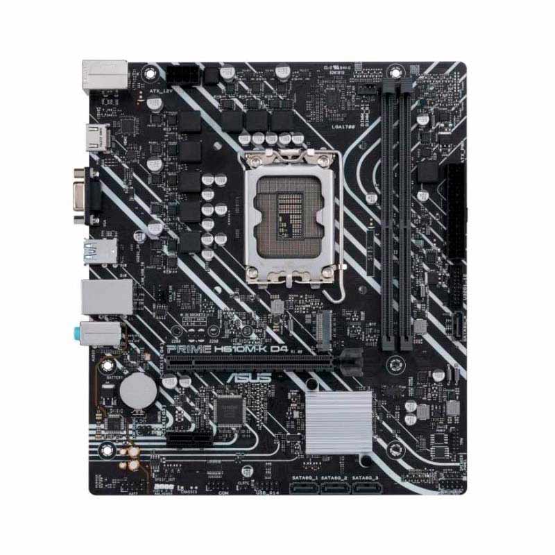 Motherboard ASUS H610M-K D4 Socket LGA1700 12th , 13th y 14th Gen 2xDDR4 Micro ATX