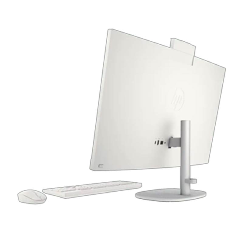 Computadora AIO HP 27-CR0011LA 27" AMD Ryzen 7 7730U 16GB RAM 512GB SSD Blanco W11 Home