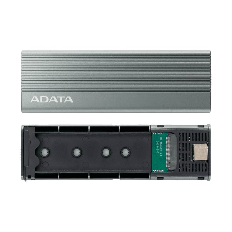 Enclosure M.2. ADATA para SSD PCIe a USB-C