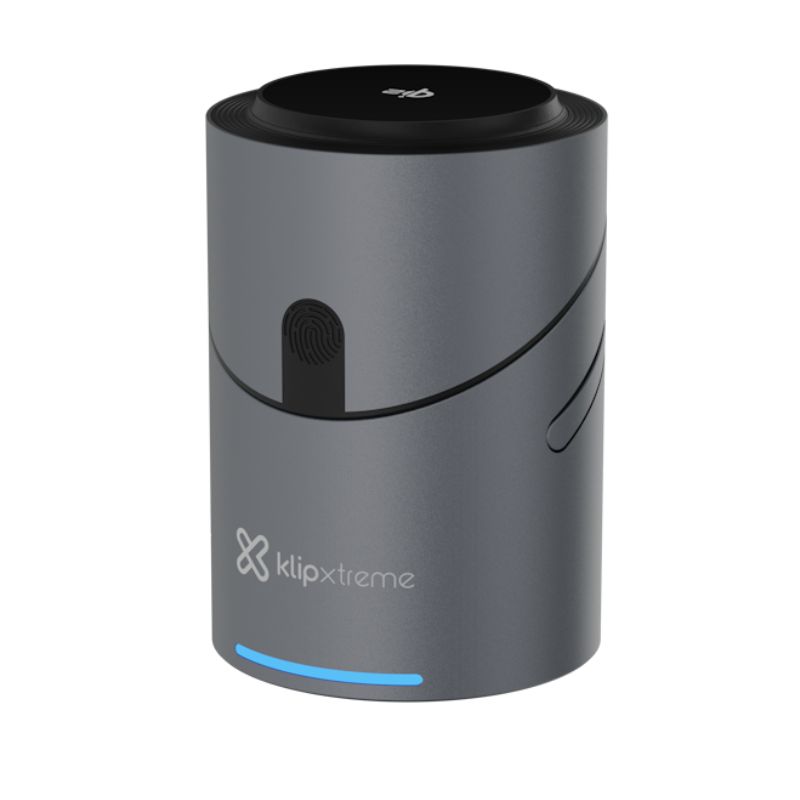 Estación de Carga Inalámbrica Klip Xtreme 3-en-1 Qi2 Magnética 15W Plegable