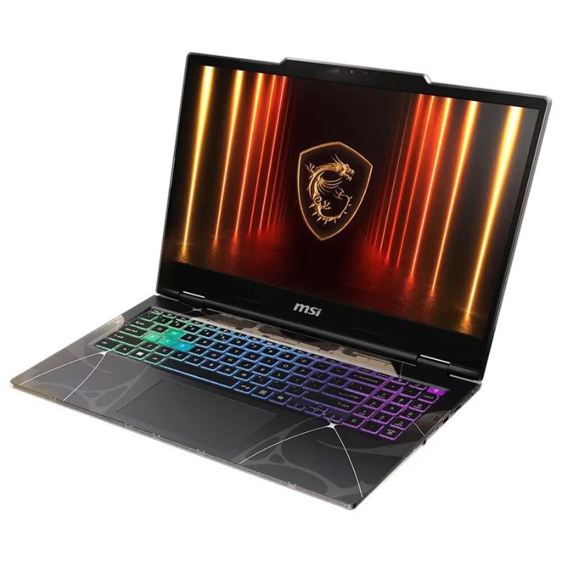 Laptop MSI Cyborg 15 15.6" 144Hz Core 7 240H 16GB RAM 512GB SSD RTX 5060 8GB W11 Home Teclado Inglés