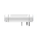 Conector de Pared Unno Tekno PW5086WT PowerPod 6-en-1 Giratorio Blanco