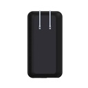 Cargador de Pared Unno Tekno PW5067BK Slim GaN Dual USB-A/C 20W Negro