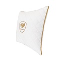 Cojín Cougar Cushion Lander Blanco/Dorado