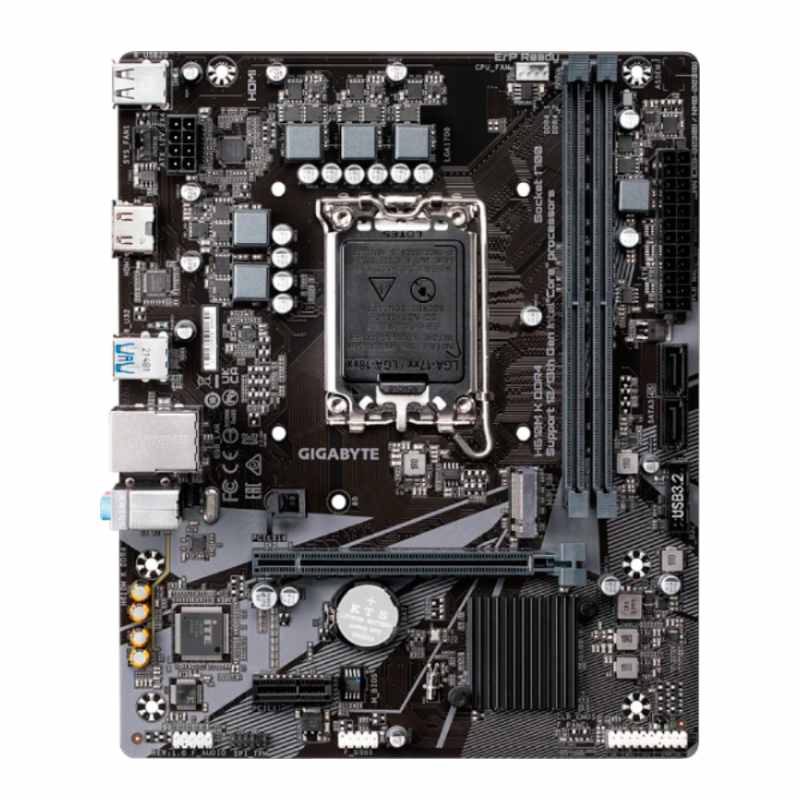 Motherboard Gigabyte H610M K DDR4 Socket LGA1700 12th, 13th y 14th Gen 2xDDR4 Micro-ATX