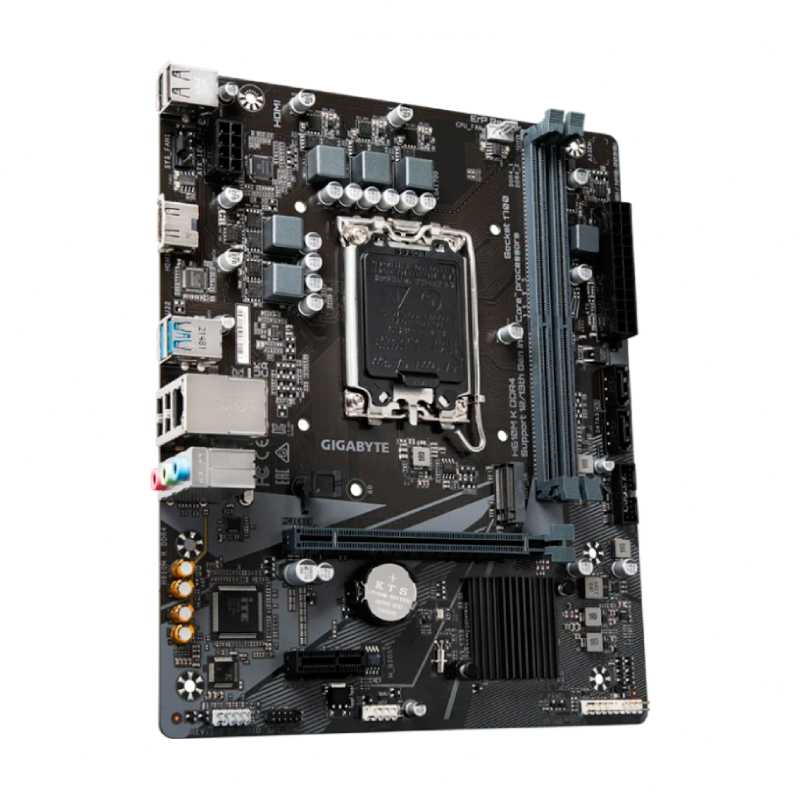 Motherboard Gigabyte H610M K DDR4 Socket LGA1700 12th, 13th y 14th Gen 2xDDR4 Micro-ATX