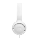 Audífonos tipo Headset JBL Tune 520C con Cable USB-C con Micrófono Blanco