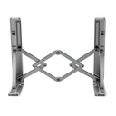 Base para Notebook Klip Xtreme KAS-003 Flexus 15.6" Plegable de Aluminio