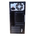 Case KME CM09Z9 NOVA Media Torre Micro ATX Negro Con Fuente Integrada