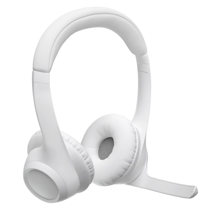 Audífonos Tipo Headset Logitech Zone 300 Inalámbricos con Micrófono Blanco