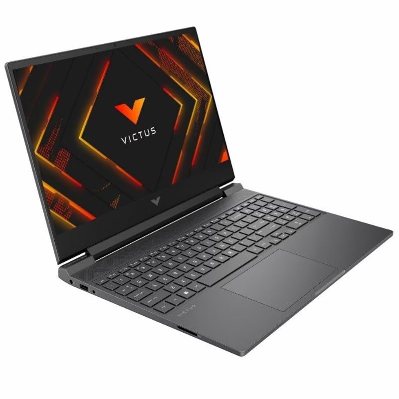 Laptop HP Victus 15-fb3018la 15.6" AMD Ryzen 7 7445HS 8GB RAM 512GB SSD RTX 3050 W11 Home Plateada Teclado Español