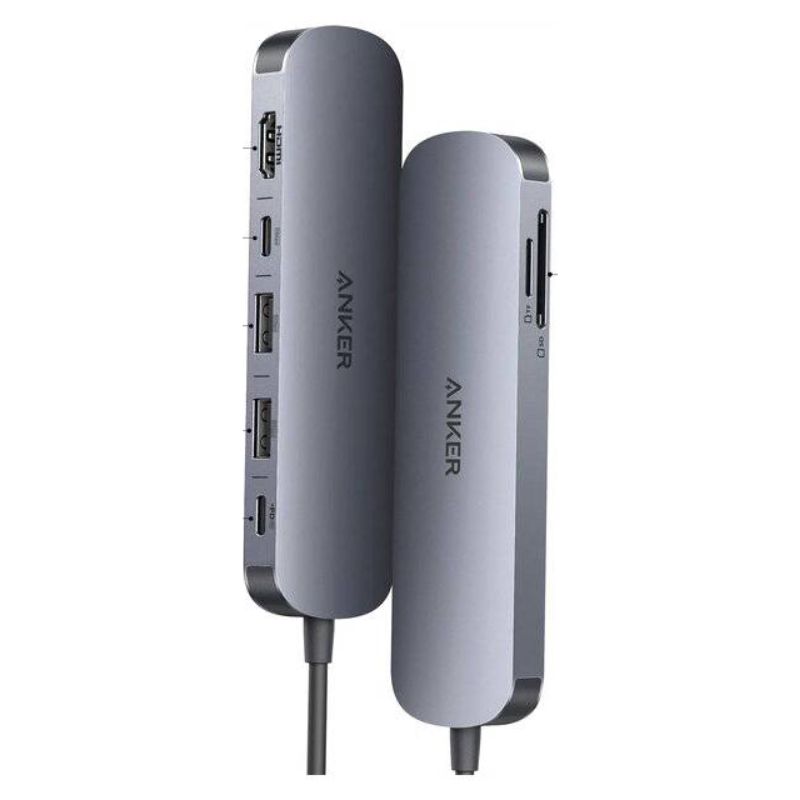 Hub Anker Nano 7 puertos A83D2HA1 USB-C Gris