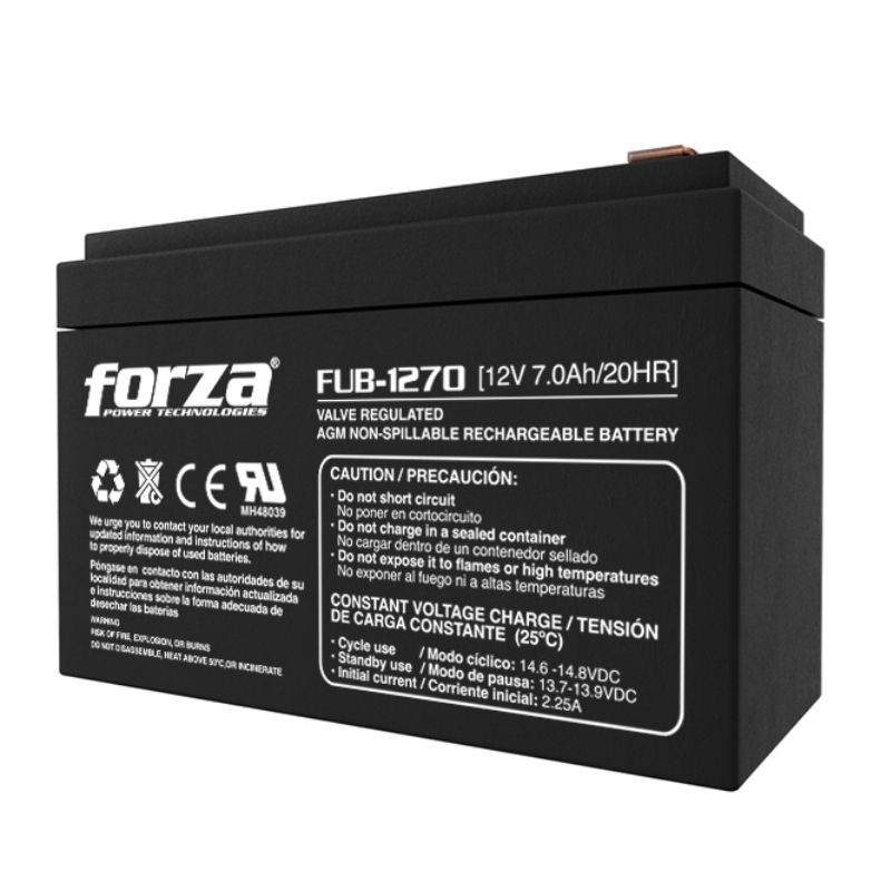 Batería para UPS Forza FUB-1270 7Ah 12v