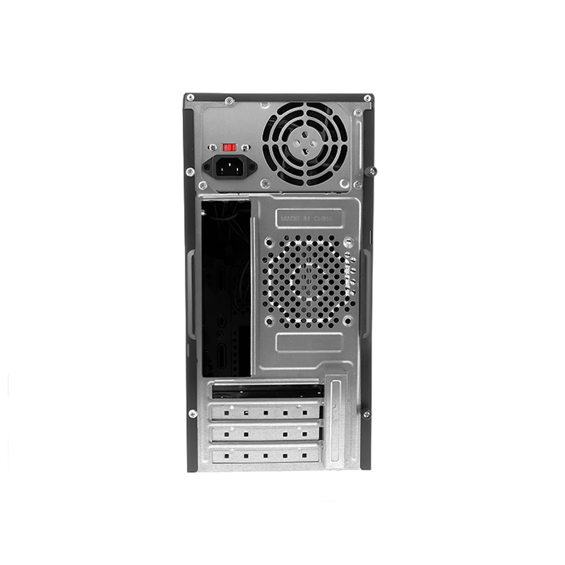 Case Xtech Micro Torre XTQ-100 con Fuente de Poder 500W Negro